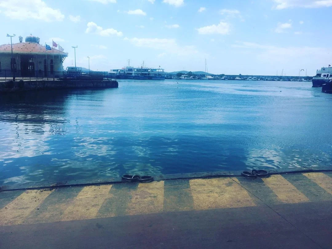 Deniz ve Yol Manzarası
