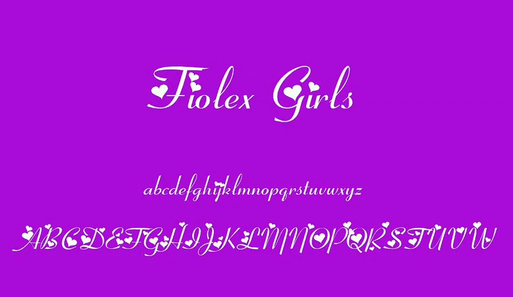 Fiolex Girls Font