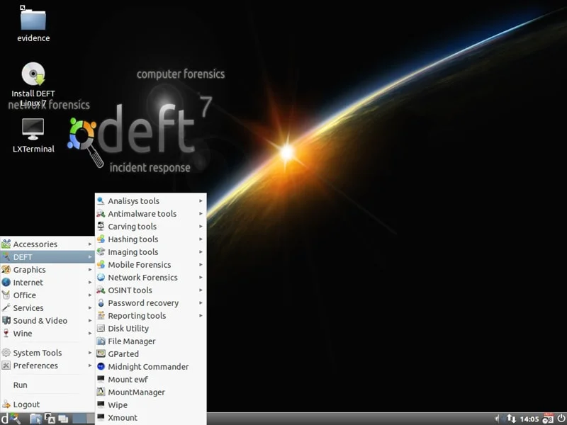 Hackerların Tercih Ettiği 10 Popüler İşletim Sistemi Deft Linux
