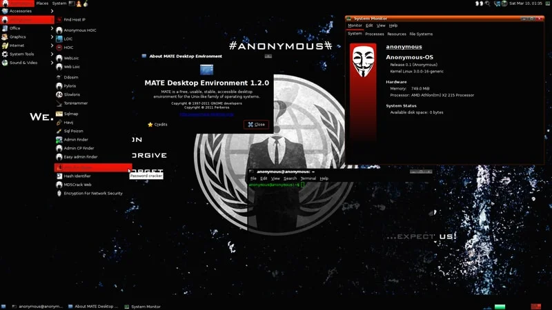 Hackerların Tercih Ettiği 10 Popüler İşletim Sistemi Live Hacking OS
