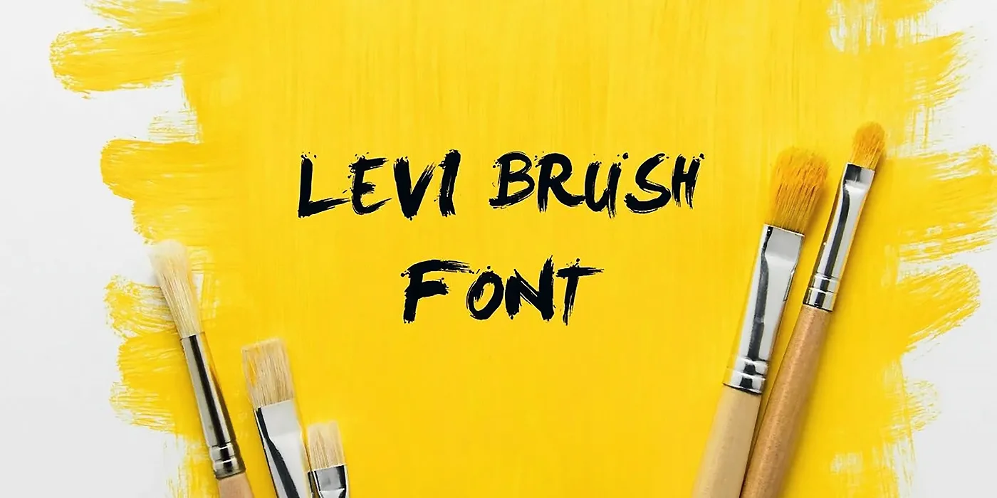 Levi Brush Font