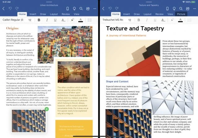 Microsoft Office, iPad İçin Çoklu Pencere Desteğini Test Ediyor