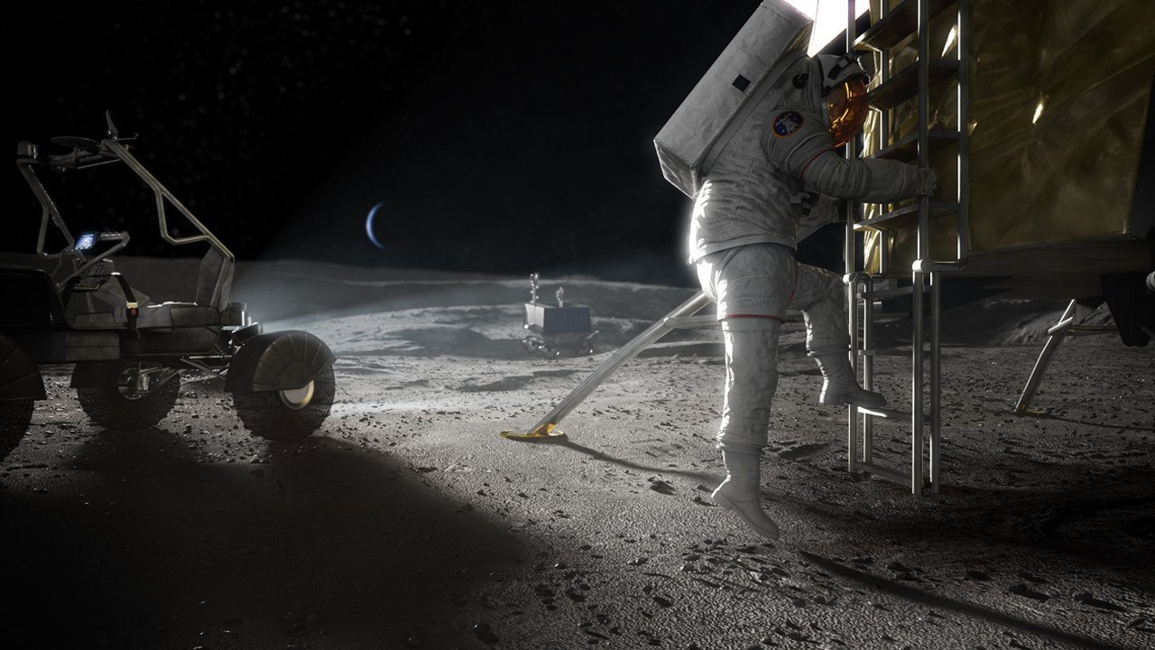 NASA, Ay’a İnsanlı İniş Görevi İçin 3 Şirketle Anlaştı