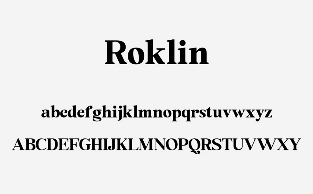 Roklin Font