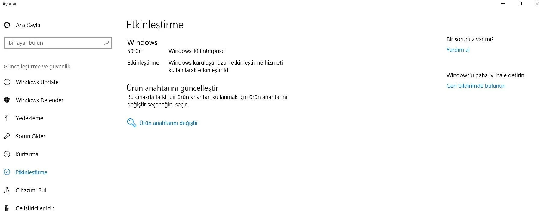 Orijinal Windows 10 Lisans Anahtarı Nasıl Bulunur?